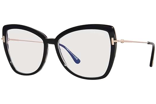 Amazon | [トムフォード] FT 5882-B BLUE BLOCK Black 55/15/135